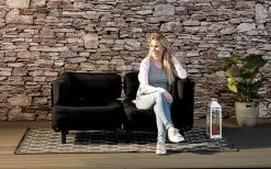 One Bar Element 1 Aufblasbarer Sessel / Sitzelement Black