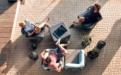 One Bar Element 2 Aufblasbarer Sessel / Sitzelement Light Grey / Green -Campingwelt Verkauf 365723 2596807