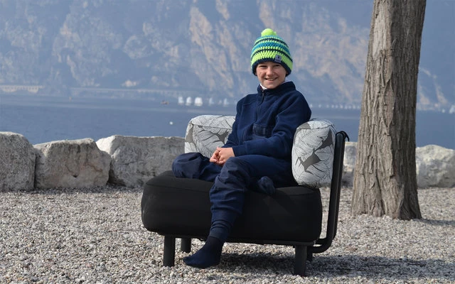 One Bar Element 1 Aufblasbarer Sessel / Sitzelement Black / Light Grey 9 One Bar Element 1 Aufblasbarer Sessel / Sitzelement Black / Light Grey – Bild 7