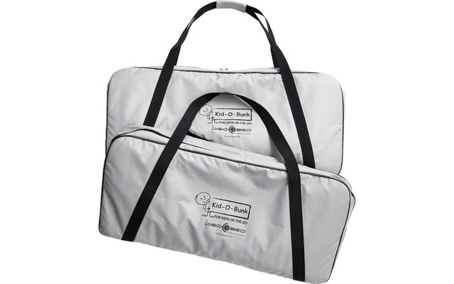 Disc-O-Bed Kid-O-Bunk Kinder Camping Stockbett Inkl. Seitentaschen Rot / Silber 8 Disc-O-Bed Kid-O-Bunk Kinder Camping Stockbett Inkl. Seitentaschen Rot / Silber – Bild 6