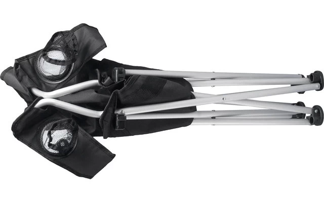 Basic Nature Travelchair Komfort Faltstuhl Schwarz 3 Basic Nature Travelchair Komfort Faltstuhl Schwarz