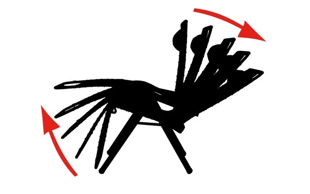 Crespo AA-234 Air Elite Sonnenliege 3 Crespo AA-234 Air Elite Sonnenliege