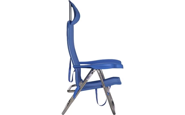 Crespo AL-205 Beach Chair Strandstuhl Compact Dunkelblau 4 Crespo AL-205 Beach Chair Strandstuhl Compact Dunkelblau – Bild 2
