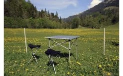 Basic Nature Travelchair Rolltisch Klein 70 X 70 Cm -Campingwelt Verkauf 504137 3331743