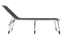 Crespo AL-364 XL Sonnenliege Dunkelgrau -Campingwelt Verkauf 516590 3420432