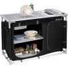 Berger Campingküche Mit Spüle Schwarz 2 Berger Campingküche Mit Spüle Schwarz -Campingwelt Verkauf 56712 2275739