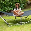 Hoberg Hängematte Mit Faltbarem Gestell Und Tragetasche -Campingwelt Verkauf 726746 4972367